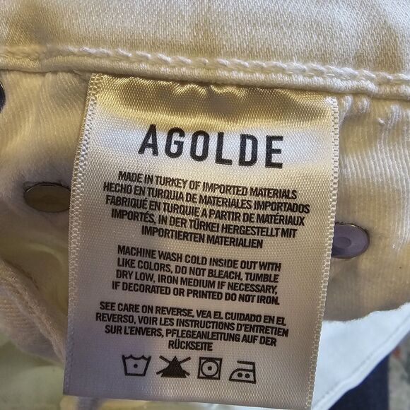 AGolde Skinny Blue Jeans Womens Size 28 Sophie Ankle Stretch Capsule Minimalist - Picture 10 of 11